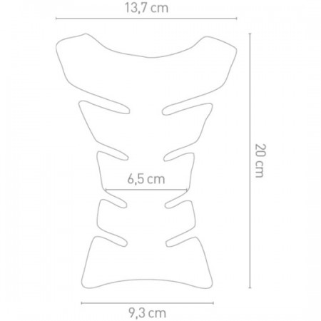 Защита за резервоара Chaft Flex Carbon PE57