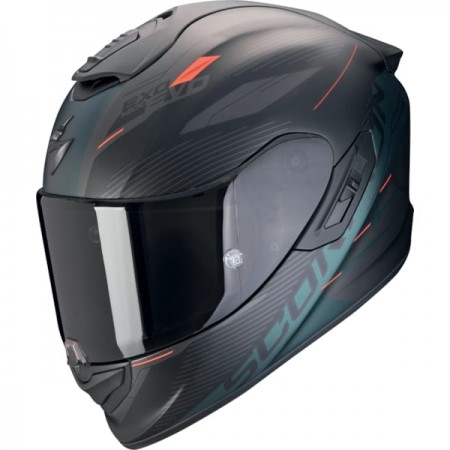 Каска Scorpion EXO-1400 Evo Air II Luma Black/Red