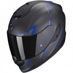 Каска Scorpion EXO-1400 Evo Air Carbon Kendal Matt Black/Blue