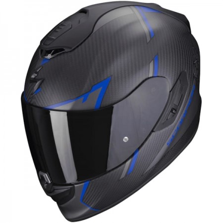 Каска Scorpion EXO-1400 Evo Air Carbon Kendal Matt black/Blue