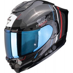 Каска SCORPION EXO-1500 CARBON AIR ZITY Black-Red-Blue