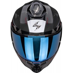 Каска SCORPION EXO-1500 CARBON AIR ZITY Black-Red-Blue