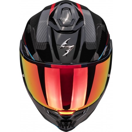 Каска SCORPION EXO-1500 CARBON AIR MUNDI Black-Red