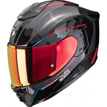 Каска SCORPION EXO-1500 CARBON AIR MUNDI Black-Red