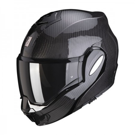 Каска Scorpions Exo Tech Evo Carbon Solid Black