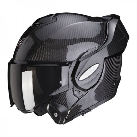 Каска Scorpions Exo Tech Evo Carbon Solid Black