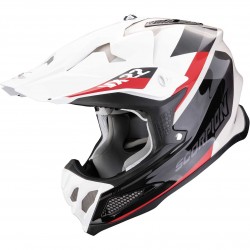 Мотокрос каска Scorpion VX-22 AIR BETA Black/Red/White