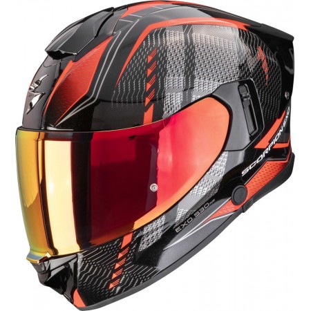 Каска Scorpion Exo 530 Air Theras Black-Red S