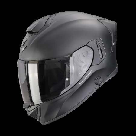 Каска Scorpions Exo 530i Black Matt + Led Светлини