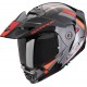 Каска Scorpion Exo ADX-2 Galane Black/Grey/Red Каска Scorpion Exo ADX-2 Galane Black/Grey/Red