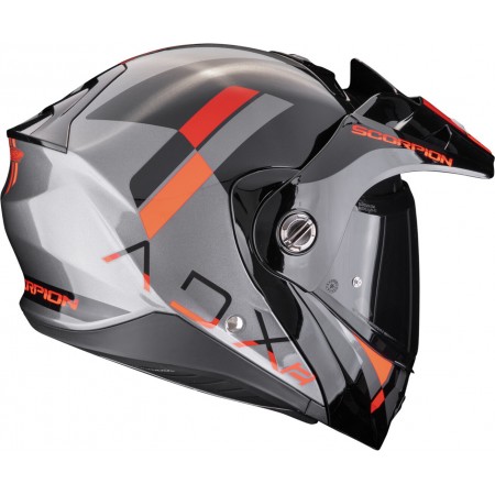 Каска Scorpion Exo ADX-2 Galane Black/Grey/Red Каска Scorpion Exo ADX-2 Galane Black/Grey/Red