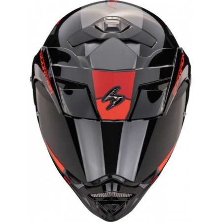 Каска Scorpion Exo ADX-2 Galane Black/Grey/Red Каска Scorpion Exo ADX-2 Galane Black/Grey/Red