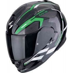 Каска Scorpion Exo 491 Kripta Black/Green/White Каска Scorpion Exo 491 Kripta Black/Green/White