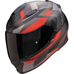 Каска Scorpion Exo 491 Abilis Черен мат/Сив/Червен Каска Scorpion Exo 491 Abilis Черен мат/Сив/Червен