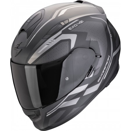 Каска Scorpions Exo 491 Kripta Black Matt/Silver Каска Scorpions Exo 491 Kripta Black Matt/Silver
