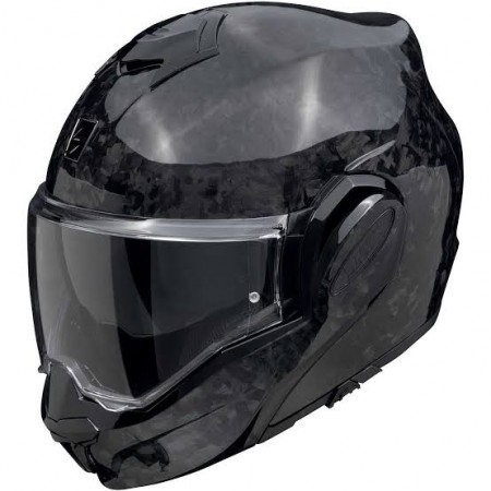 Каска Scorpions Exo Tech Evo Carbon Solid Black