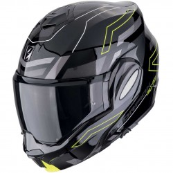 Каска Scorpion Exo-TECH EVO CONQUER Black/Neon/Yellow