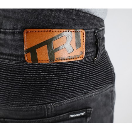 Мото дънки TRILOBITE ACID SCRAMBLER 2.0 BLACK DOUBLELAYER AAA