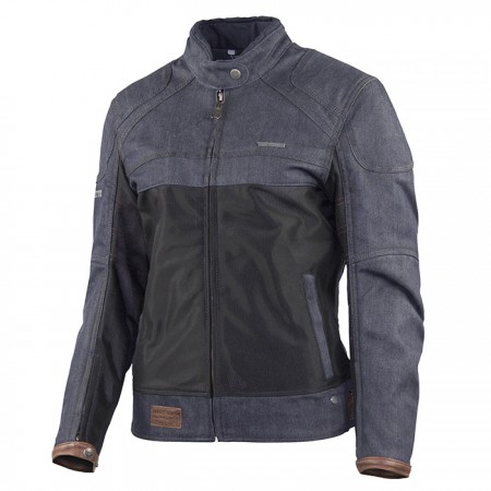 Дамско мото яке Trilobite 1995 Airtech BLUE/BLACK