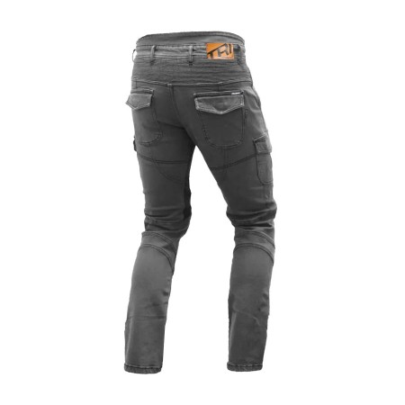 Мото дънки TRILOBITE ACID SCRAMBLER 2.0 GREY DOUBLELAYER AAA