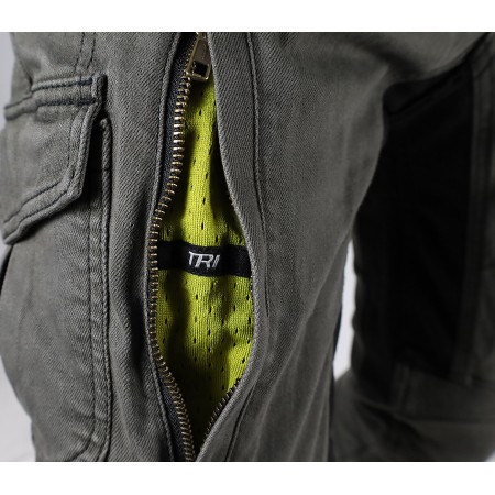 Мото дънки TRILOBITE ACID SCRAMBLER 2.0 GREY DOUBLELAYER AAA