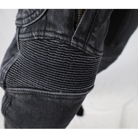 Мото дънки TRILOBITE ACID SCRAMBLER 2.0 BLACK AAA