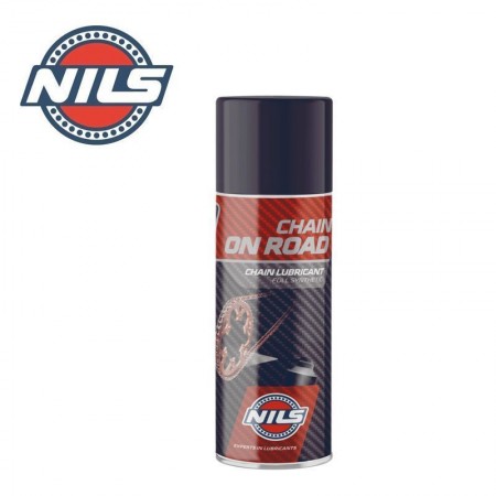 Спрей за смазване на верига на шосейни мотори NILS ON ROAD 400 ML