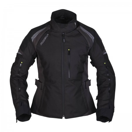 Дамско туристическо мото яке 4 сезона Modeka Amberly Black/Dark Grey