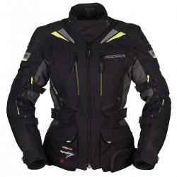 Дамско мото яке 4 сезона Modeka Panamericana Black/Yellow