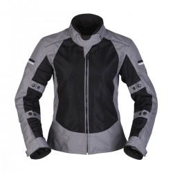 Спортно туристическо дамско лятно мото яке Modeka Veo Air Black/Grey