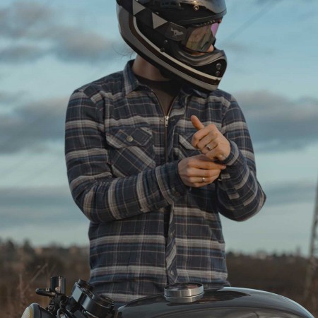 Протекторна риза Modeka Oliwer Black Протекторна риза Modeka Oliwer Black