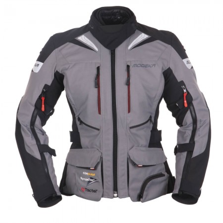 Дамско мото яке 4 сезона Modeka Panamericana Grey/Black Дамско мото яке 4 сезона Modeka Panamericana Grey/Black