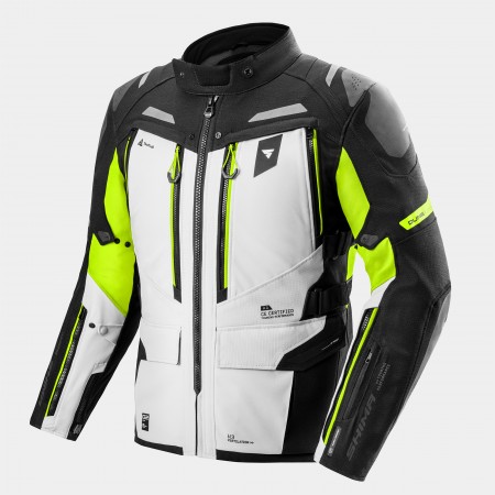 Туристическо мото яке 4 сезона SHIMA DUNE 2.0 MEN G2 FLUO