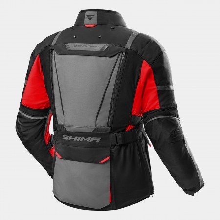Tуристическо мото яке 4 сезона SHIMA HERO 2 MEN BLACK/RED
