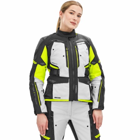 Дамско туристическо мото яке 4 сезона SHIMA DUNE LADY FLUO