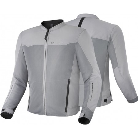 Лятно мото яке SHIMA Openair Grey + Протектор за гръб Лятно мото яке SHIMA Openair Grey + Протектор за гръб