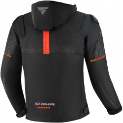 Водоустойчиво мото яке SHIMA DRIFT + Men Black + протектор за гръб