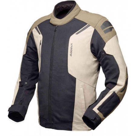 Лятно мото яке Modeka Khao Air Black/Sand/Khaki Лятно мото яке Modeka Khao Air Black/Sand/Khaki