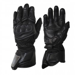Спортни дълги мото ръкавици Modeka Evox Кенгуру кожа Black