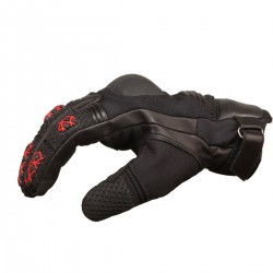 Мото ръкавици Modeka Ennos Black/Red Мото ръкавици Modeka Ennos Black/Red