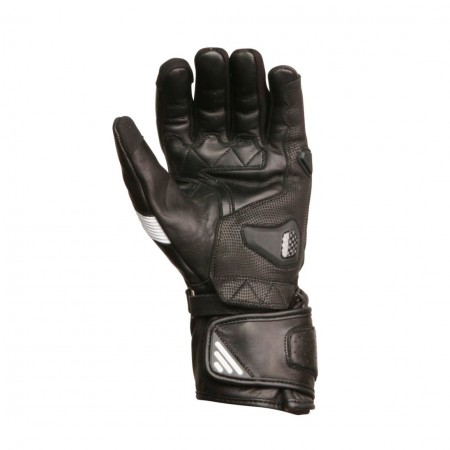 Мото ръкавици Modeka Miako Black/White Мото ръкавици Modeka Miako Black/White