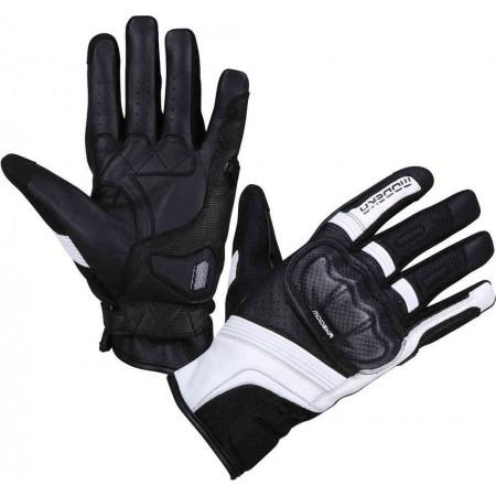 Мото ръкавици Modeka Miako AIr Black/White Мото ръкавици Modeka Miako AIr Black/White