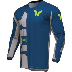 Мотокрос блуза THOR Launchmode Forge Blue Jersey