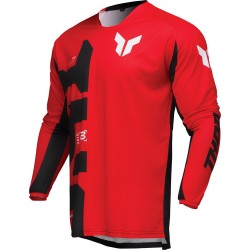 Мотокрос блуза THOR Launchmode S25 Forge Red