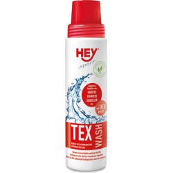 Препарат за пране на мото дрехи Hey Sport Tex Wash 250 ml. Препарат за пране на мото дрехи Hey Sport Tex Wash 250 ml.