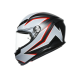 КАСКА AGV K-6 S FLASH MATT BLACK/GREY/RED