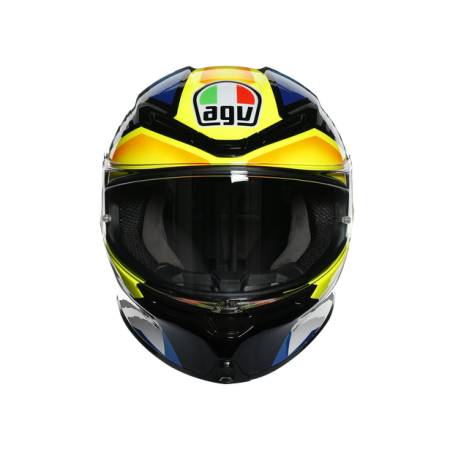 КАСКА AGV K-6 S JOAN BLACK/BLUE/YELLOW