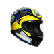 КАСКА AGV K-6 S JOAN BLACK/BLUE/YELLOW