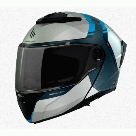  Каска MT ATOM 2 SV EMALLA C17 MATT BLUE