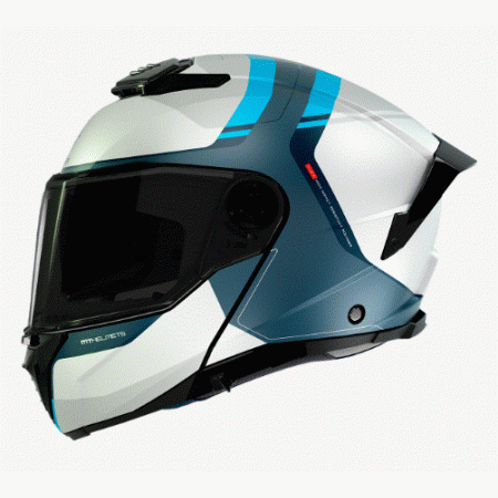  Каска MT ATOM 2 SV EMALLA C17 MATT BLUE